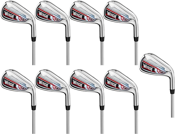 wengh golf irons set 9 pcs or individual golf iron 7 for men right handed golfers 4 5 6 7 8 9 pw gw sw 