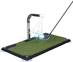 kokorona golf swing training mat height adjustable golf hitting aid simulators with suction cups  ‎kokorona