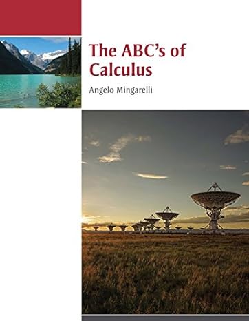the abcs of calculus 1st edition angelo mingarelli 0176715975, 978-0176715977