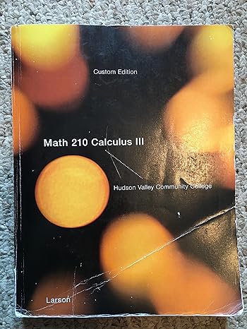 math 210 calculus iii 10th edition larson 1305306996, 978-1305306998