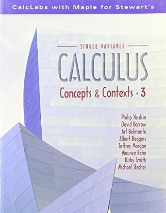 single variable calculus concepts and contexts 3rd edition james stewart 053441026x, 978-0534410261