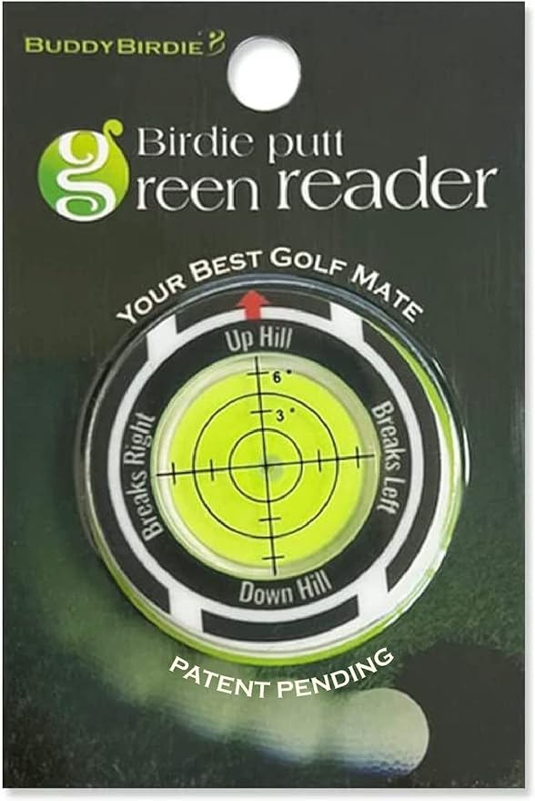 buddybirdie birdie putt green reader lite poker chip style ball marker compact and stylish golf putting 