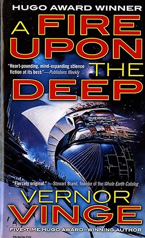 a fire upon the deep  vernor vinge 0812515285, 978-0812515282