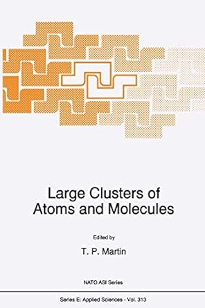 large clusters of atoms and molecules 1st edition t.p. martin 9401065799, 978-9401065795