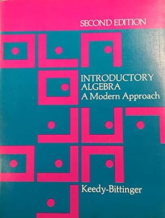 Introductory Algebra A Modern Approach
