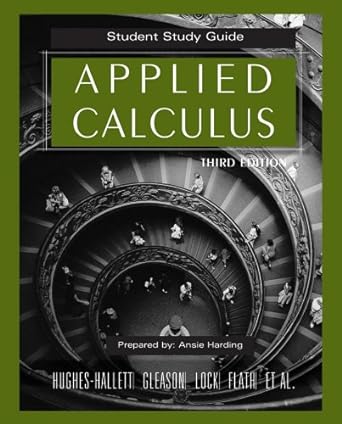applied calculus student study guide 3rd edition deborah hughes hallett ,patti frazer lock ,andrew m gleason