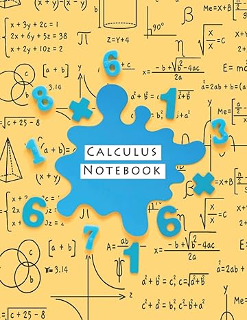 calculus notebook 1st edition max a million 979-8746922434
