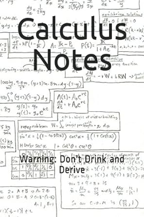 calculus notes 1st edition cal cyulus 979-8546098780