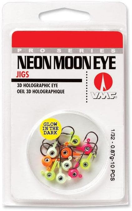 vmc neon moon eye jig kit assorted size 1/8 oz  ?vmc b00884gu86