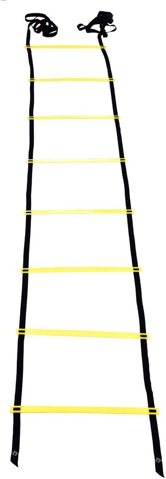 topincn speed and agility training set 4m agility ladder exercise workout equipment  ?topincn b08z86dzf9