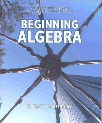 beginning algebra 2nd edition k elayn martin gay 0536919178, 978-0536919175