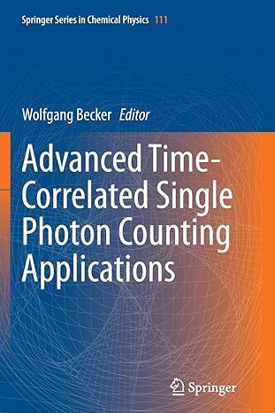 Advanced Time Correlated Single Photon Counting Applications