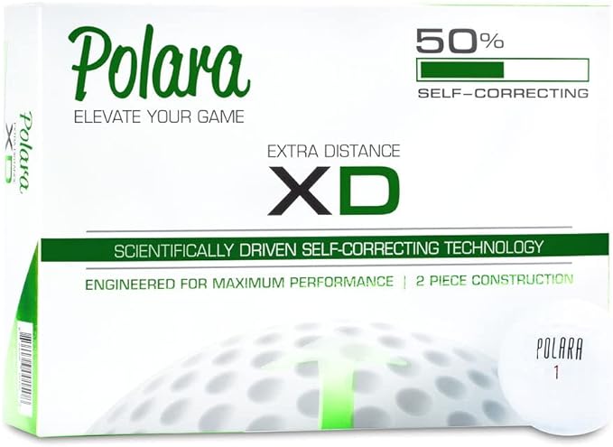 Polara Ultimate Straight Extra Spin Extra Distance And Extra Distance And Spin Premium Golf Balls