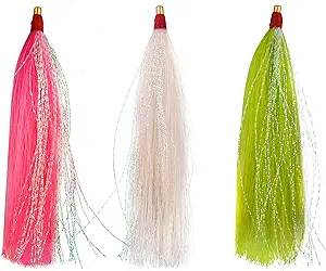 ?shaddock fishing bucktail teasers for saltwater fishing 9pcs fishing teaser lures  ?shaddock fishing