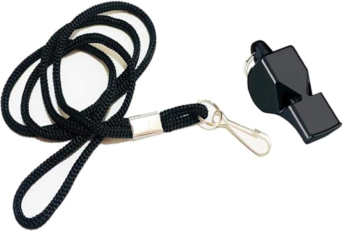 huntemup ultimate dog training whistle for sport hunting duck and bird dogs with black lanyard  huntemup