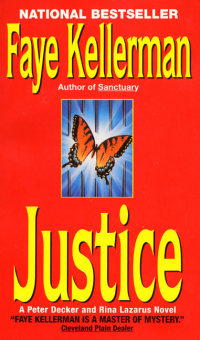 justice a decker lazarus novel  faye kellerman 0061999369, 006174610x, 9780061999369, 9780061746109