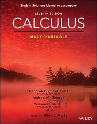calculus multivariable 7th edition william g mccallum ,deborah hughes hallett ,andrew m gleason 1119378915,