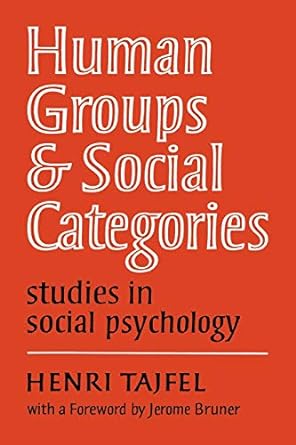 human groups and social categories studies in social psychology 1st edition henri tajfel 0521280737,