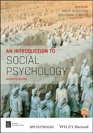 an introduction to social psychology 7th edition miles hewstone ,wolfgang stroebe 1119486262, 978-1119486268