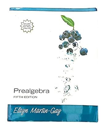 prealgebra 5th edition k elayn martin gay 0132319519, 978-0132319515