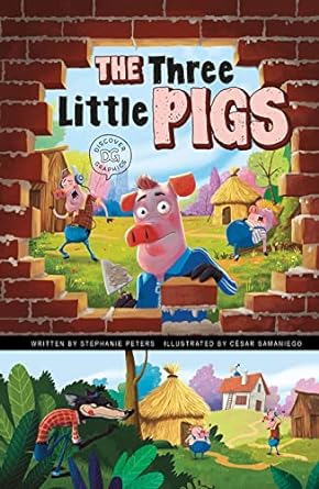 the three little pigs  stephanie peters 1663921431, 978-1663921437