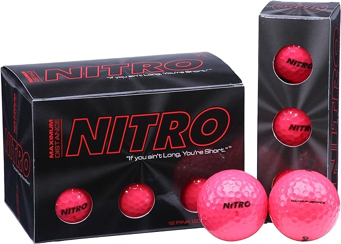 nitro maximum distance golf ball 12 pack  ?nitro b00hb083si