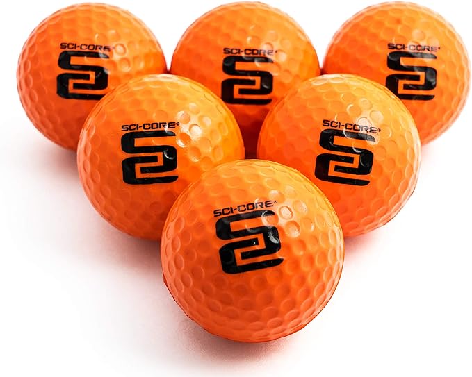 sci core practice golf balls for kids and adults real feel training outdoor and indoor standard sized 