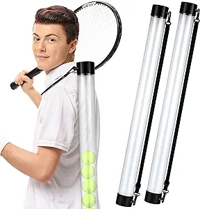 lenwen 2 pcs tennis ball pick up tube with shoulder strap lightweight ball collector  ?lenwen b0bzysd1kp