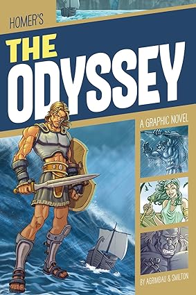 the odyssey a graphic novel  diego agrimbau, smilton, trusted trusted translations 149655583x, 978-1496555830