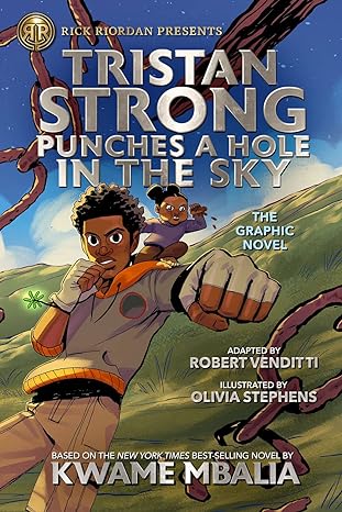 rick riordan presents tristan strong punches a hole in the sky the graphic novel  kwame mbalia 1368075002,