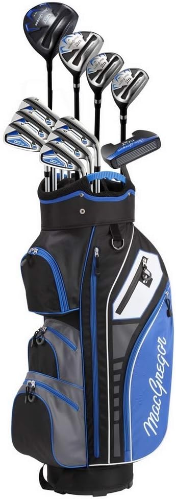 macgregor golf dct3000 premium mens golf clubs set left hand cart bag  ?macgregor b08pkz1nzt