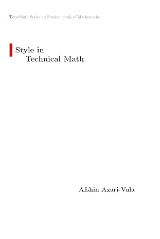 style in technical math 1st edition afshin azari vala 1775099628, 978-1775099628