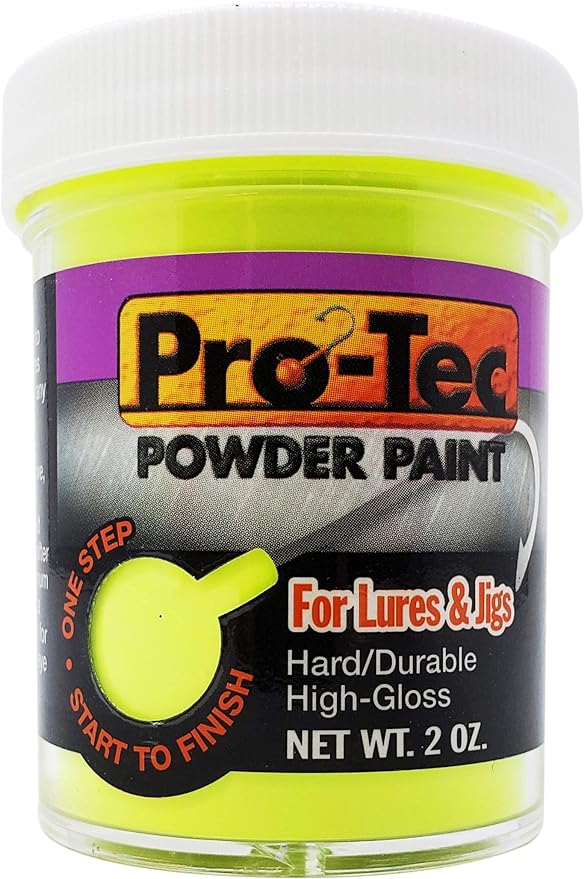 ?pro-tec astucit pro tec jigs and lures powder paint jig head fishing paint fishing lure paint  ?pro-tec