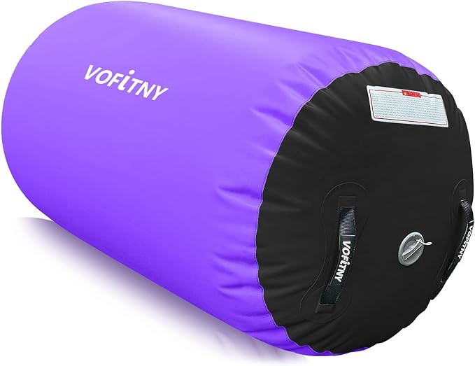 vofitny inflatable gymnastics air barrel tumbling octagon mat roller back bend  ?vofitny b0cj2z2fsp
