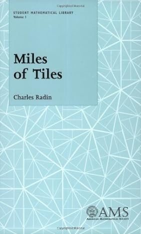 miles of tiles 1st edition charles radin 082181933x, 978-0821819333