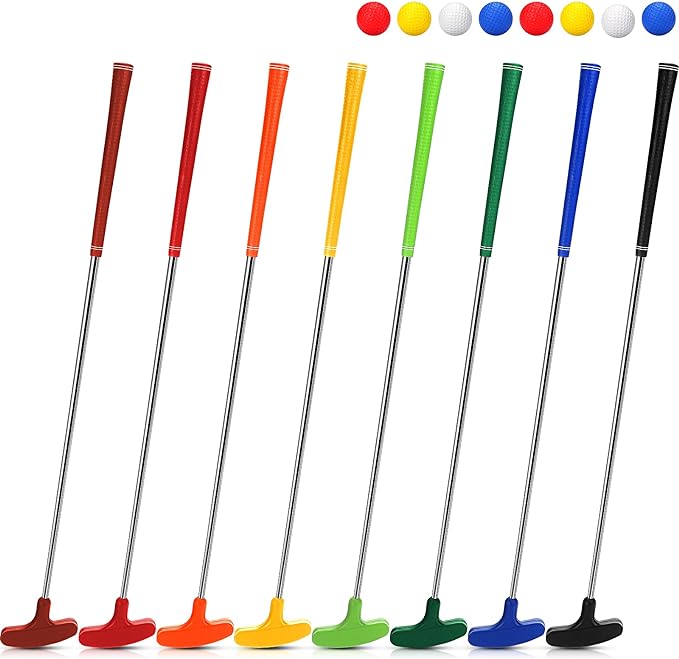hiboom 8 pack junior golf putter for left and right handed golfers  ?hiboom b0cbvhgz93