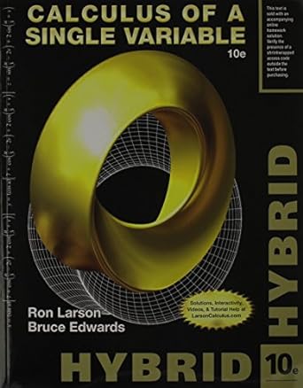 calculus of a single variable hybrid 10th edition ron larson ,bruce h edwards 1305645030, 978-1305645035