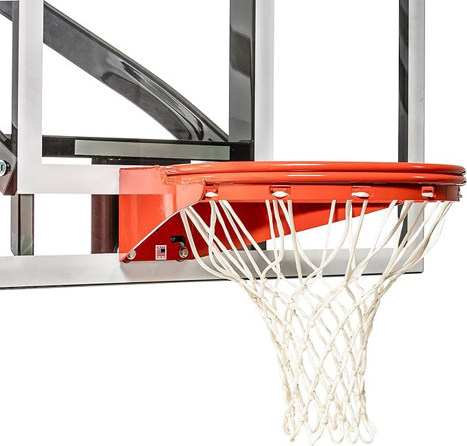 goalsetter double ring static basketball rim includes mounting hardware and nylon net orange  ?goalsetter