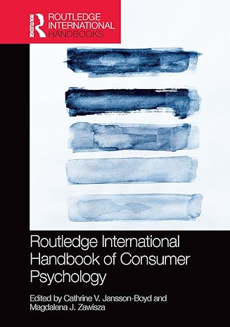 routledge international handbook of consumer psychology 1st edition cathrine v jansson boyd ,magdalena j
