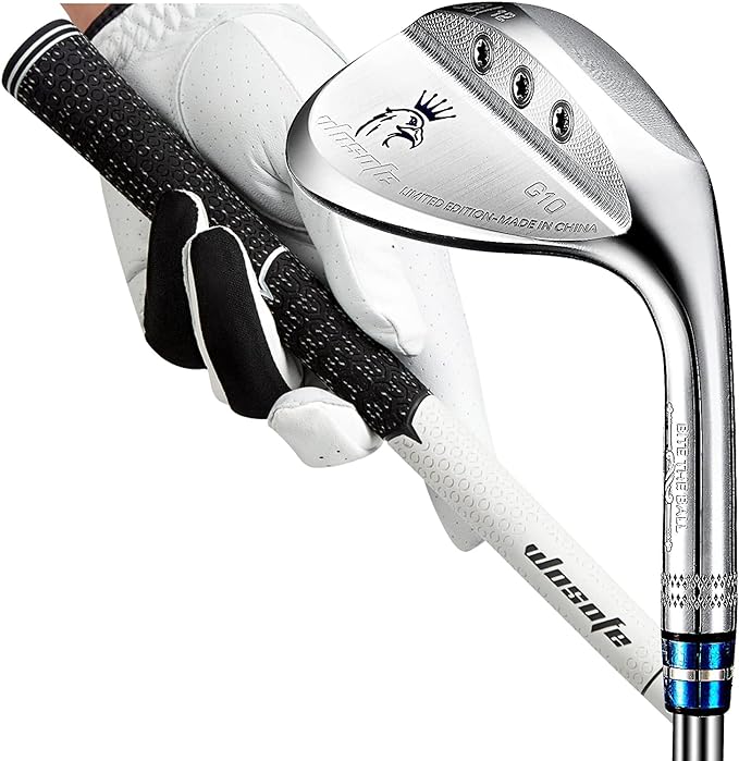 ‎pureworthy golf wedge sand for men right hand silver quickly cuts strokes from your short game 