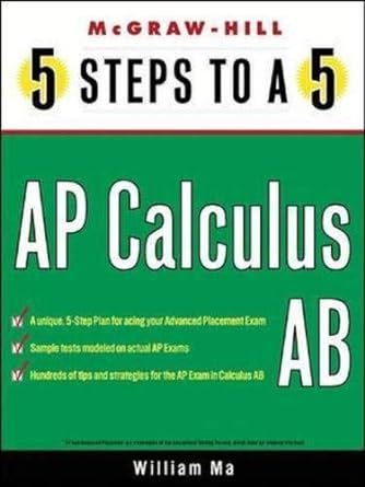 5 steps to a 5 ap calculus ab 1st edition william ma ,grace freedson 007137714x, 978-0071377140
