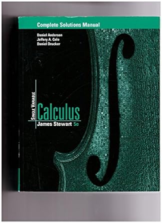 single variable calculus 5th edition daniel anderson ,jeffery a cole ,daniel drucker 0534393683,