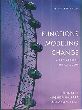 functions modeling change a preparation for calculus 3rd edition eric connally ,deborah hughes hallett