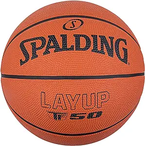 spalding layup tf 50 ball 84332z unisex basketballs orange 7 eu  ‎spalding b09flp291f