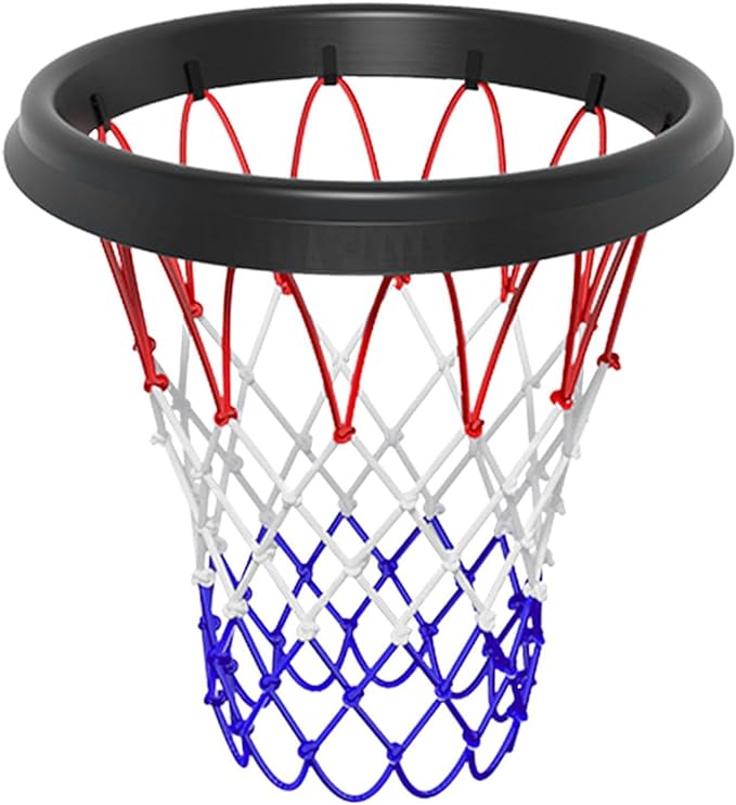 ‎faiulo basketball net all weather heavy duty outdoor anti whip replacement universal rim standard size 