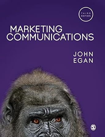 marketing communications 3rd edition john egan 1526446898, 978-1526446893