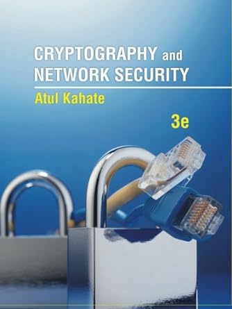 cryptography and network security 3rd edition mr atul kahate 1259097609, 978-1259097607