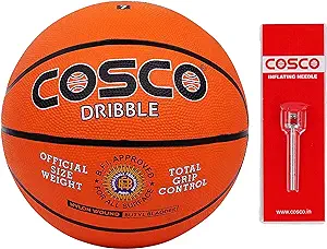cosco nylon dribble basket ball 7 orange 13013 adult size  ?cosco b00id6or0m