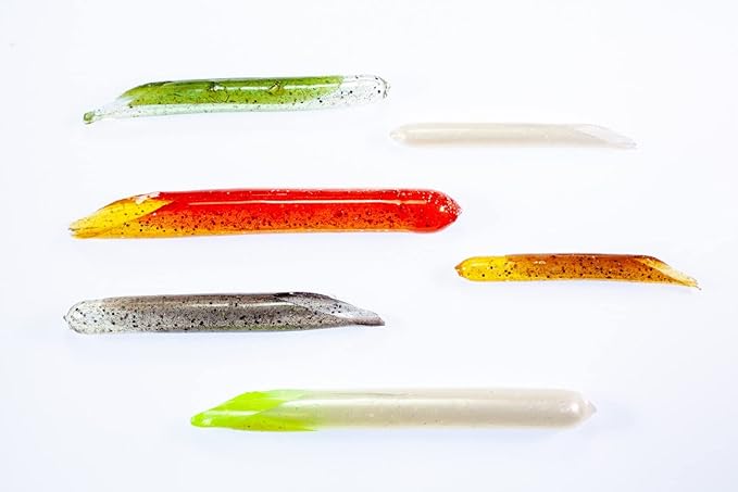 hook up baits freshwater saltwater jigs replacement body ‎small 2 1/32oz and 1/16oz baits  ‎hookup baits