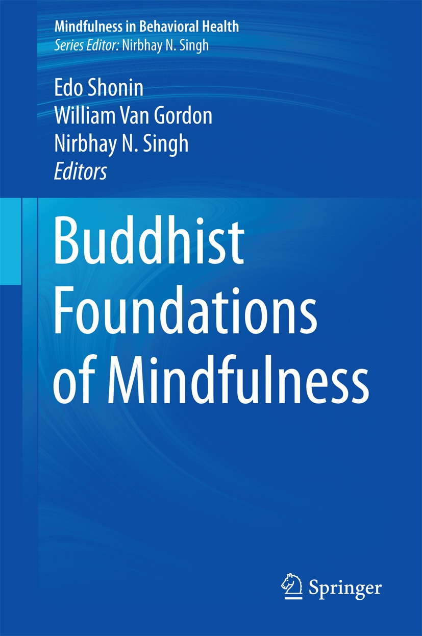buddhist foundations of mindfulness 1st edition edo shonin, william van gordon, nirbhay n singh 3319185918,